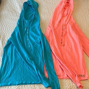 Running shirts long sleeve with thumb holes.